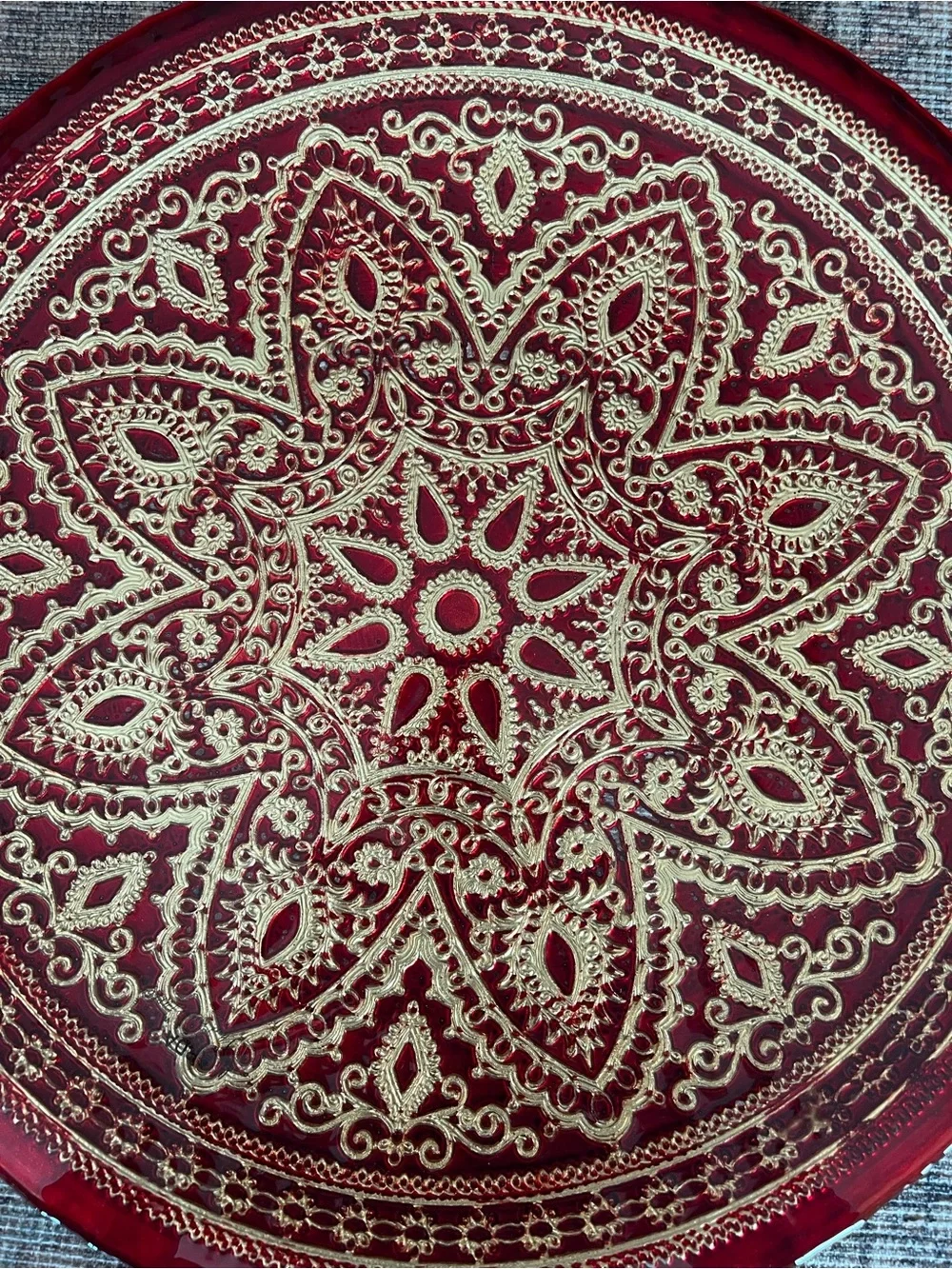 Pier 1 ornate round